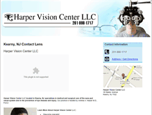 Tablet Screenshot of harpervisioncenter.com